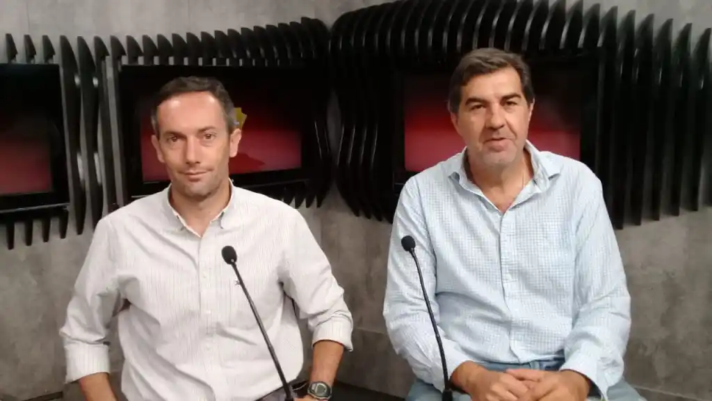 Marcos Redolatti y Agustin Usandizaga en el desayuno Tandil Despierta | Tandil Despierta