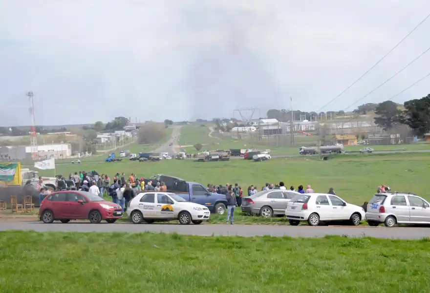 El paro nacional tuvo una fuerte repercusión en Tandil