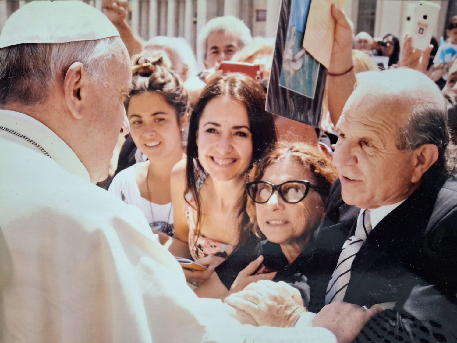 Encuentro con Francisco en el año 2014-