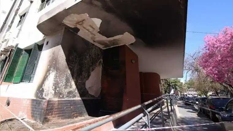Rosario: se incendió una parte del Instituto Municipal de la Mujer