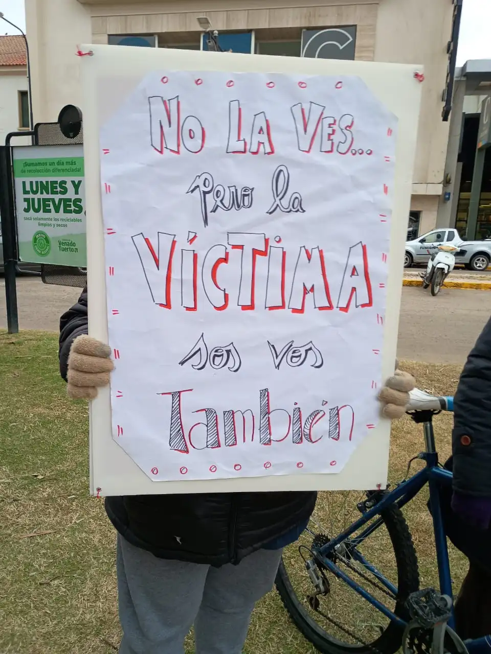 La protesta se mudará desde la plaza San Martín hacia la plazoleta de Casey y Mitre. Foto: Gentileza