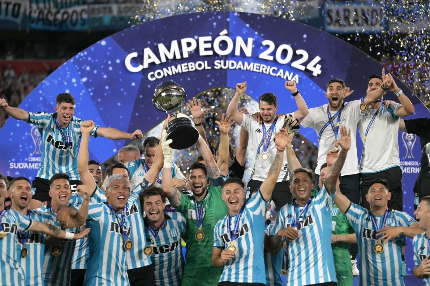 Racing venció a Cruzeiro y es el campeón de la Copa Sudamericana