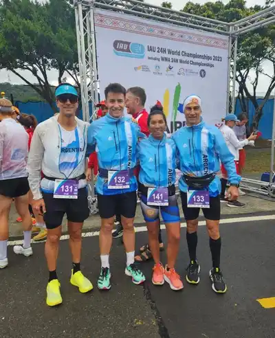 Entre kilómetros y experiencias en el Mundial de Atletismo de 24 hs en Taipei