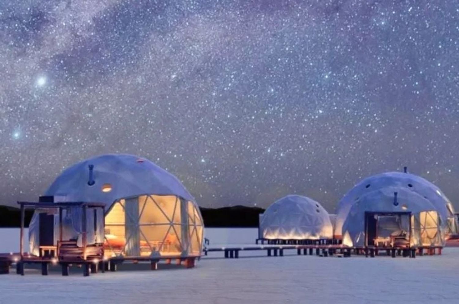 El glamping se transformó en un fenómeno de moda en todo el mundo.