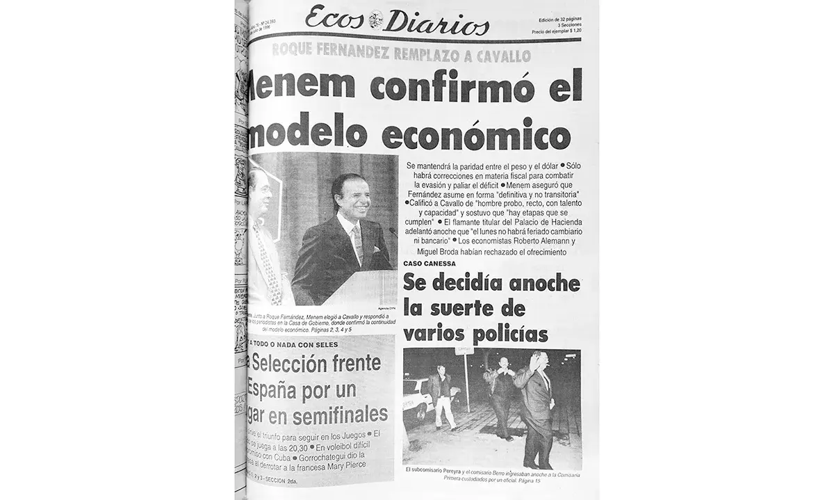 Sábado 27 de julio de 1996