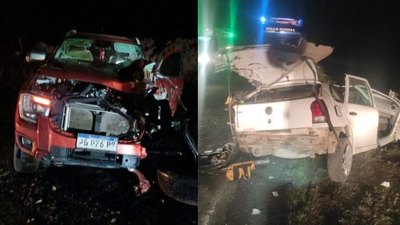 Choque frontal mortal en ruta 11, altura Gesell: Un muerto