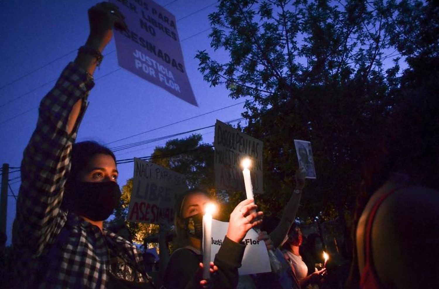 Dolor y pedido de justicia en la marcha por el femicidio de Florencia Gómez en San Jorge