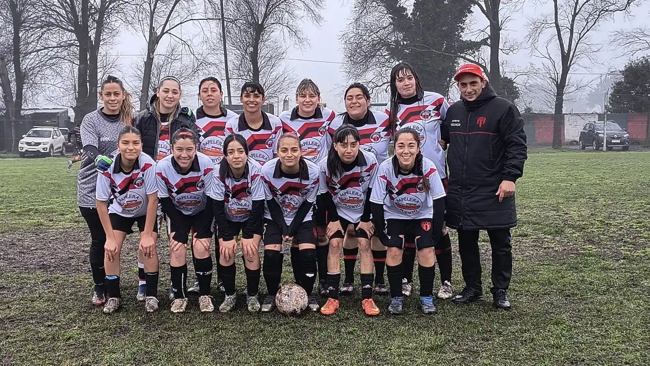 El equipo de San Lorenzo que ganó 13-0.