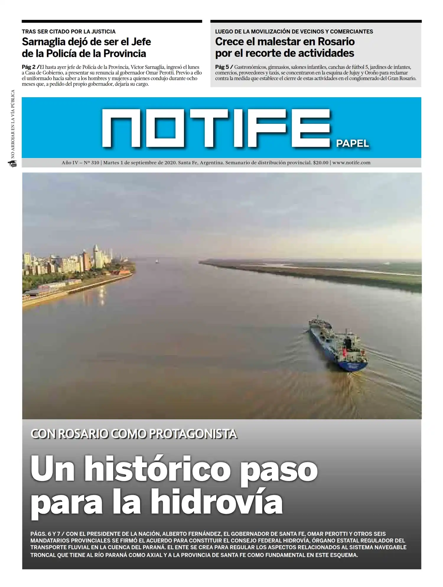 Semanario Notife: Edición N° 313