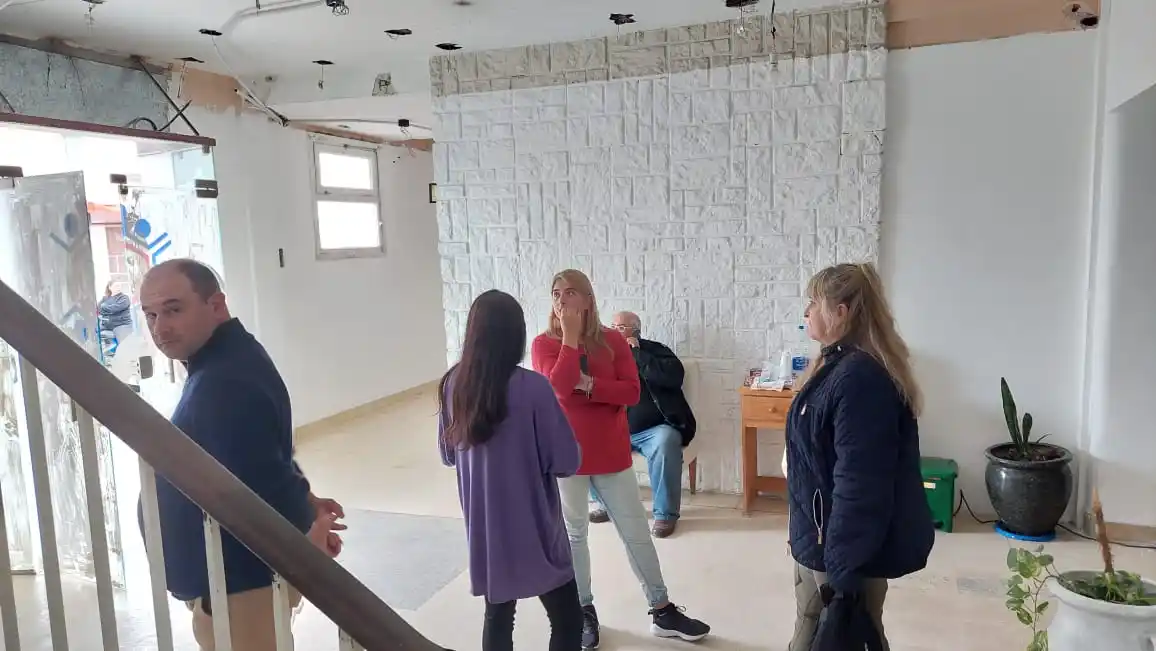 Clínica San Pedro: el nuevo dueño reunió a los empleados para mostrar los avances de obra