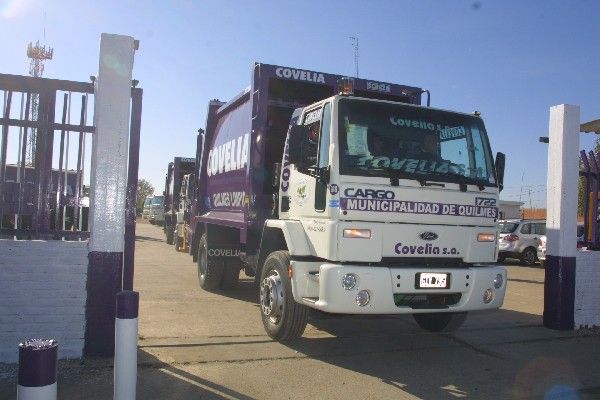 Conflicto Covelia-Quilmes: Comenzó la recolección de residuos tras la municipalización