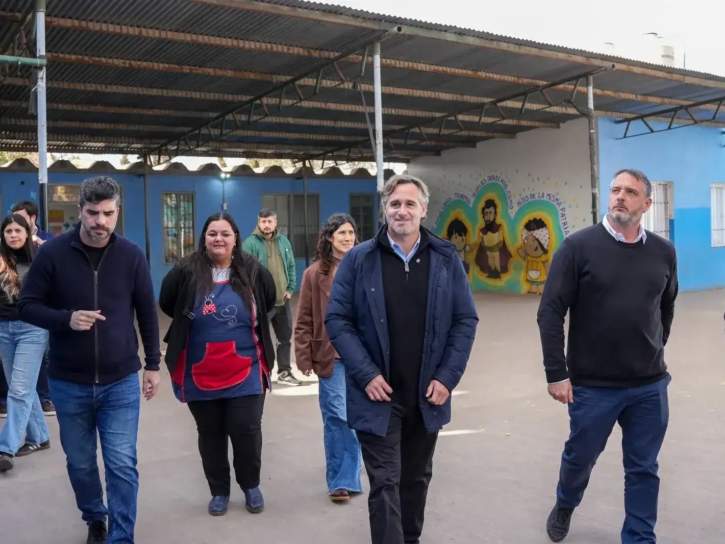Obras en escuelas