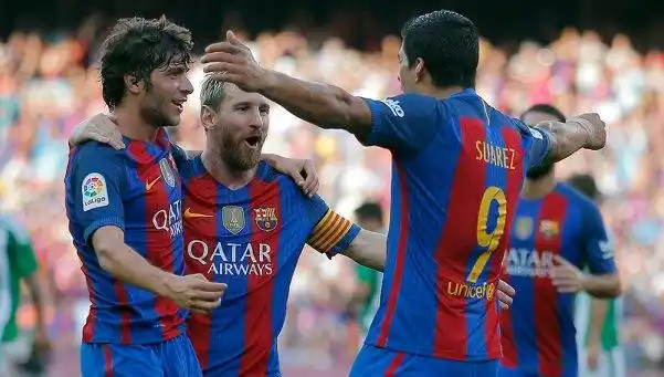 El Barcelona no tuvo piedad con el Betis en el debut de la Liga