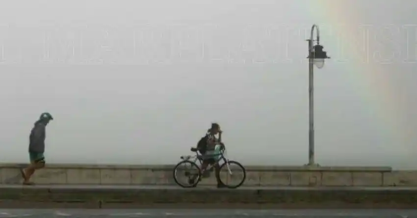 El mal clima podría extenderse en la ciudad hasta el miércoles