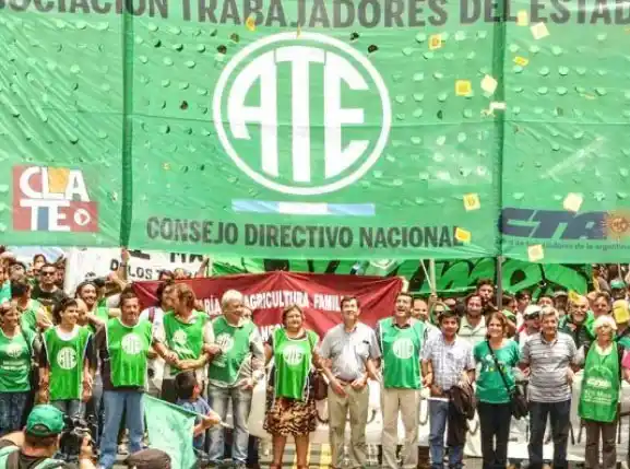ATE: Paro nacional para el próximo miércoles