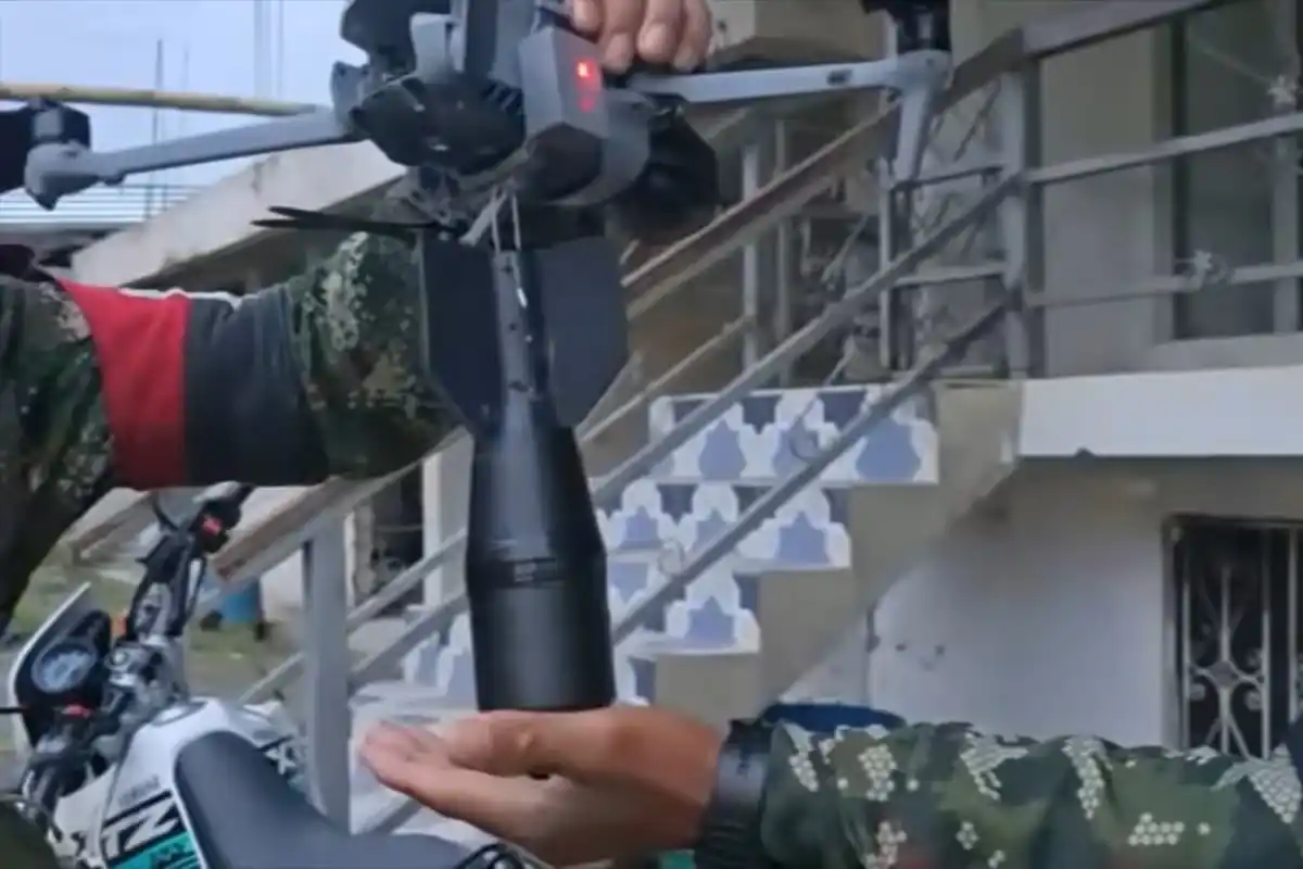 ATAQUE CON DRONES al Ejército en Nariño deja un civil muerto