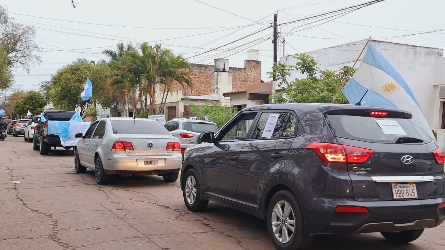 “Cramdown” de Vicentin: empleados se manifestaron por la fuente de trabajo