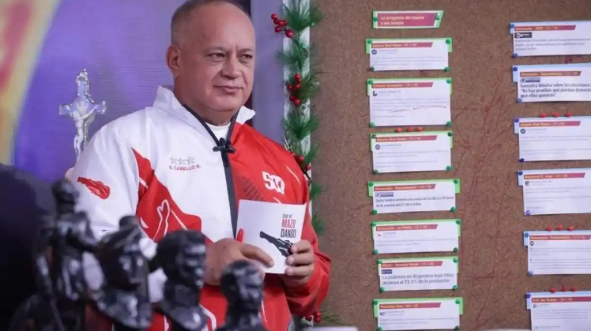 Diosdado Cabello reafirmó que elecciones venezolanas pudieran realizarse antes de lo estimado
