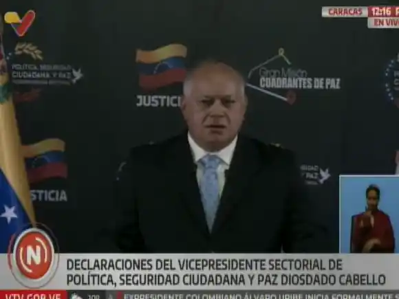Cabello devela otro plan "para generar terror en el país: hay al menos 15 detenidos