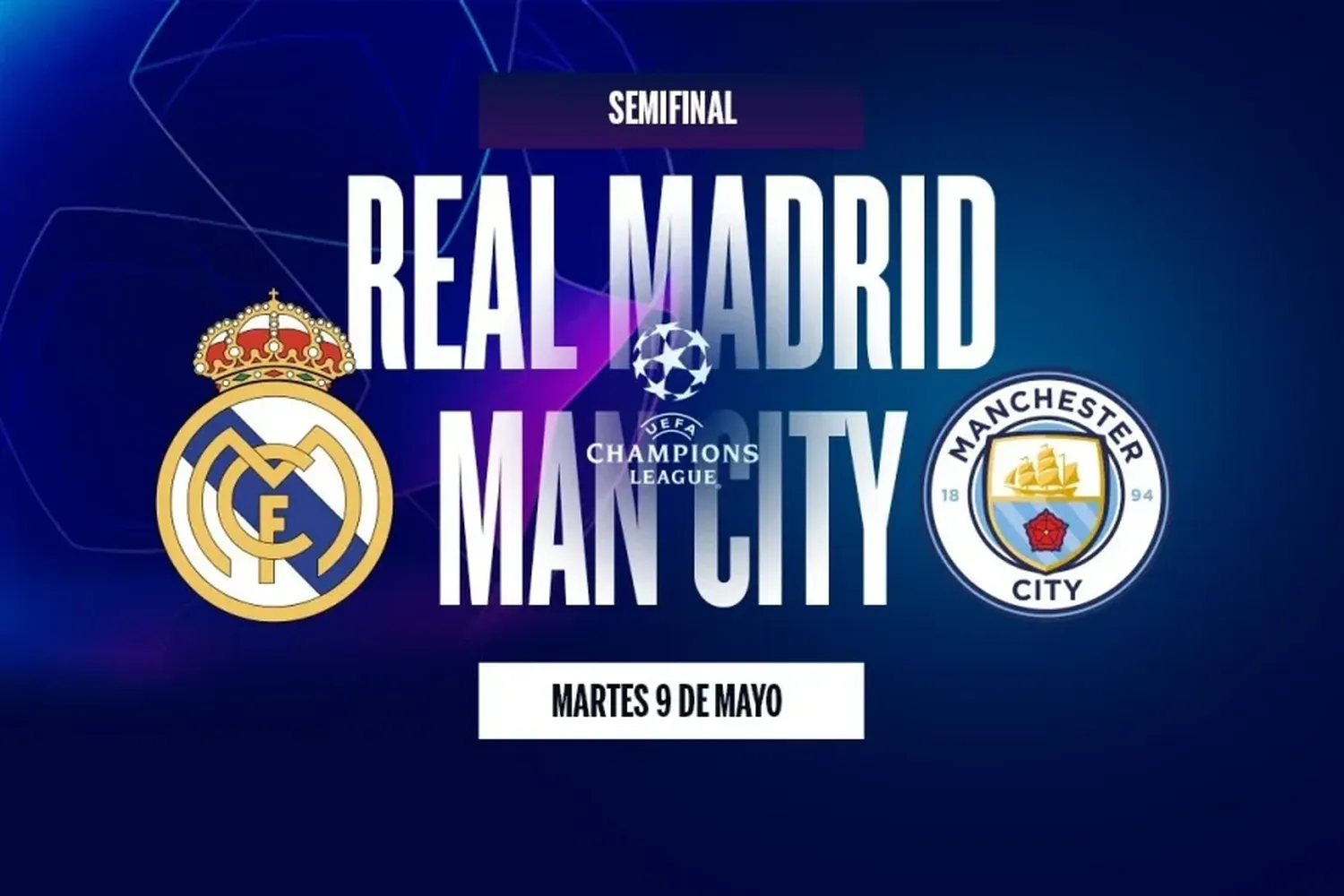 Real Madrid-Manchester City por las semis de la Champions League