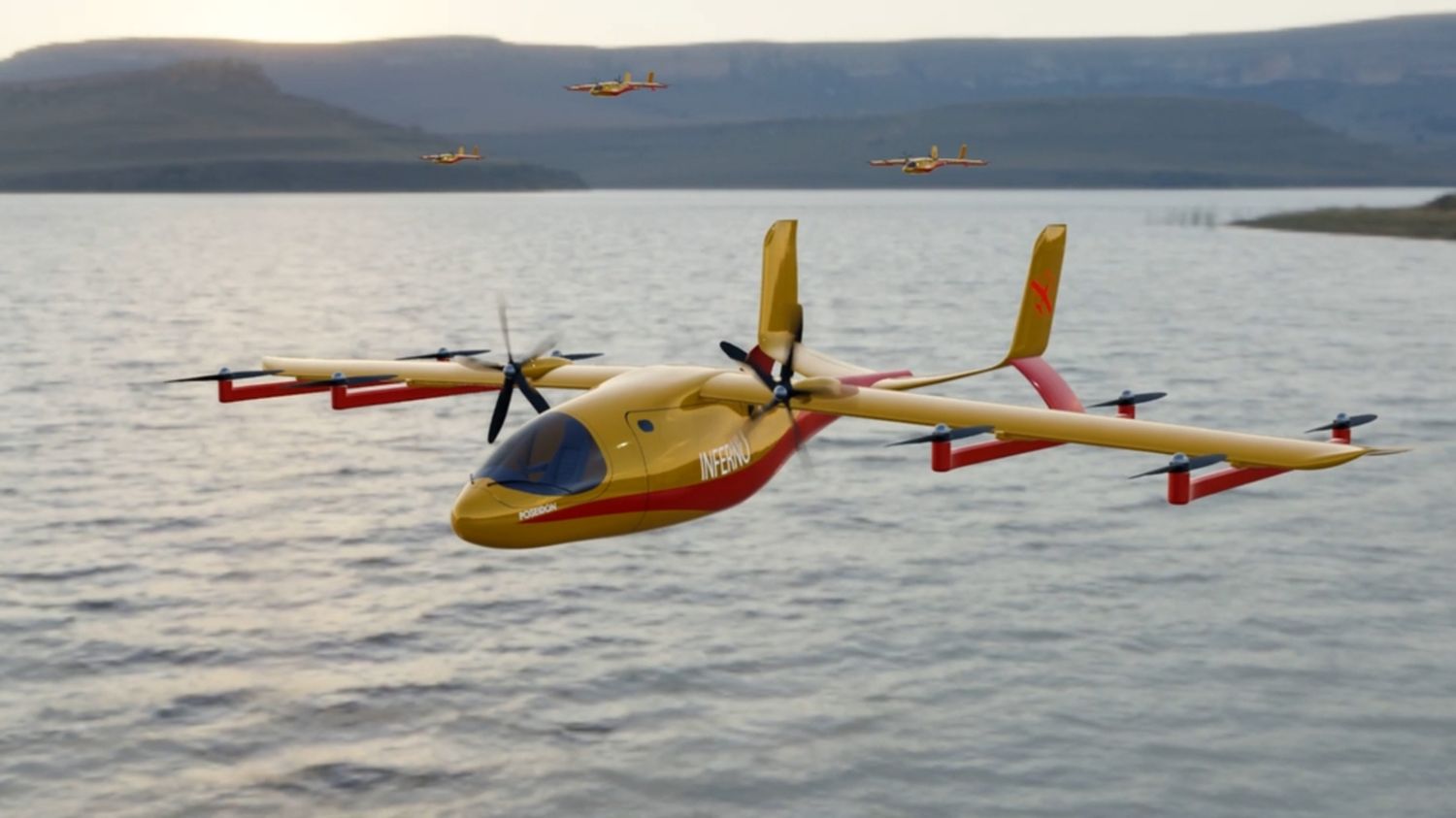 Students from the University of Stuttgart present innovative eVTOL concept for aerial firefighting