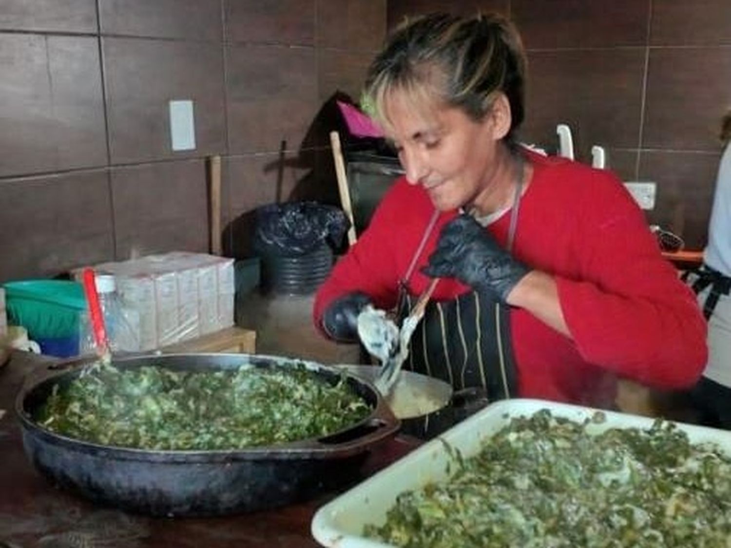 cocinando comedor