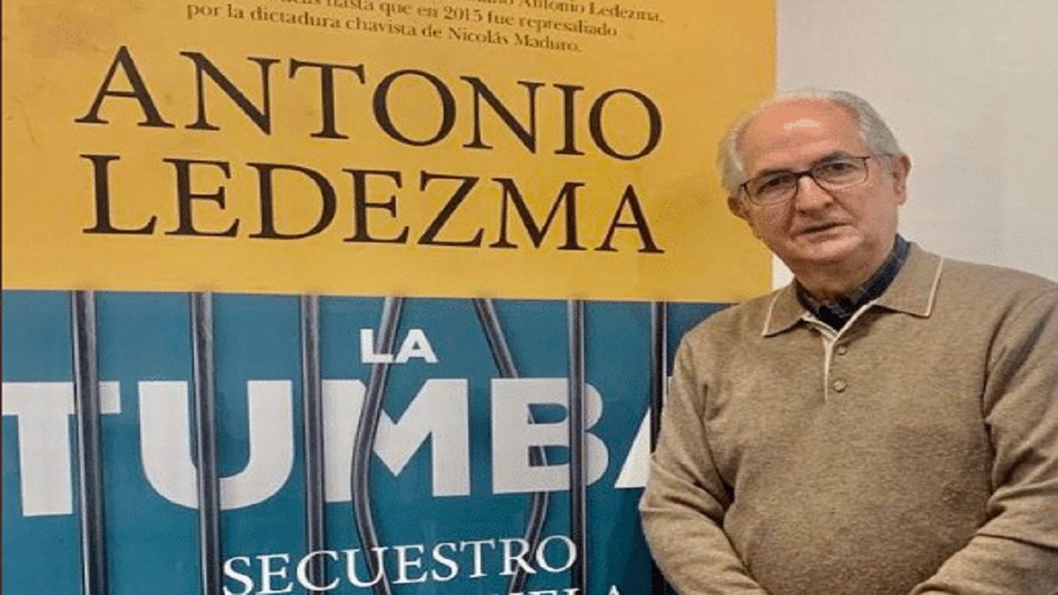 Antonio Ledezma presenta su libro La Tumba en Miami