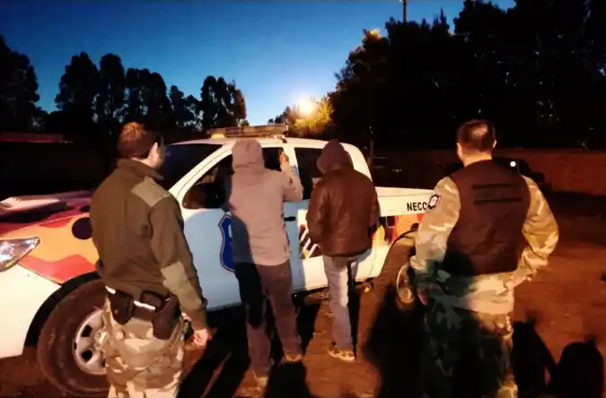 Ocho aprehendidos por caza ilegal en los campos