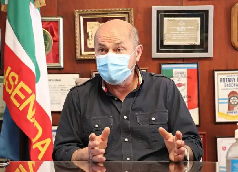 Mario Secco, intendente de Ensenada, octavo jefe comunal bonaerense positivo de Covid-19