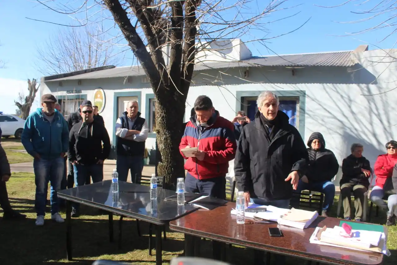 La audiencia fue presidida por el Dr. Osvaldo Fernández.