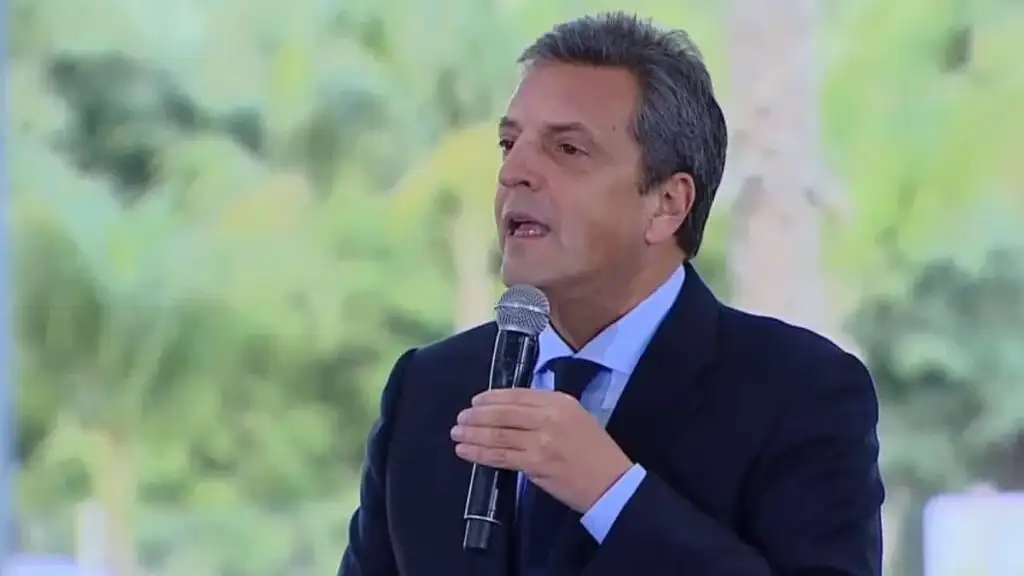 El líder del Frente Renovador, Sergio Massa.