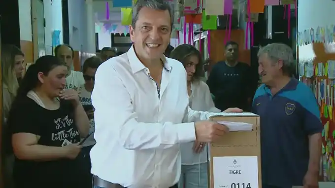 Massa: "El lunes la Argentina sigue, hay que transmitir tranquilidad"