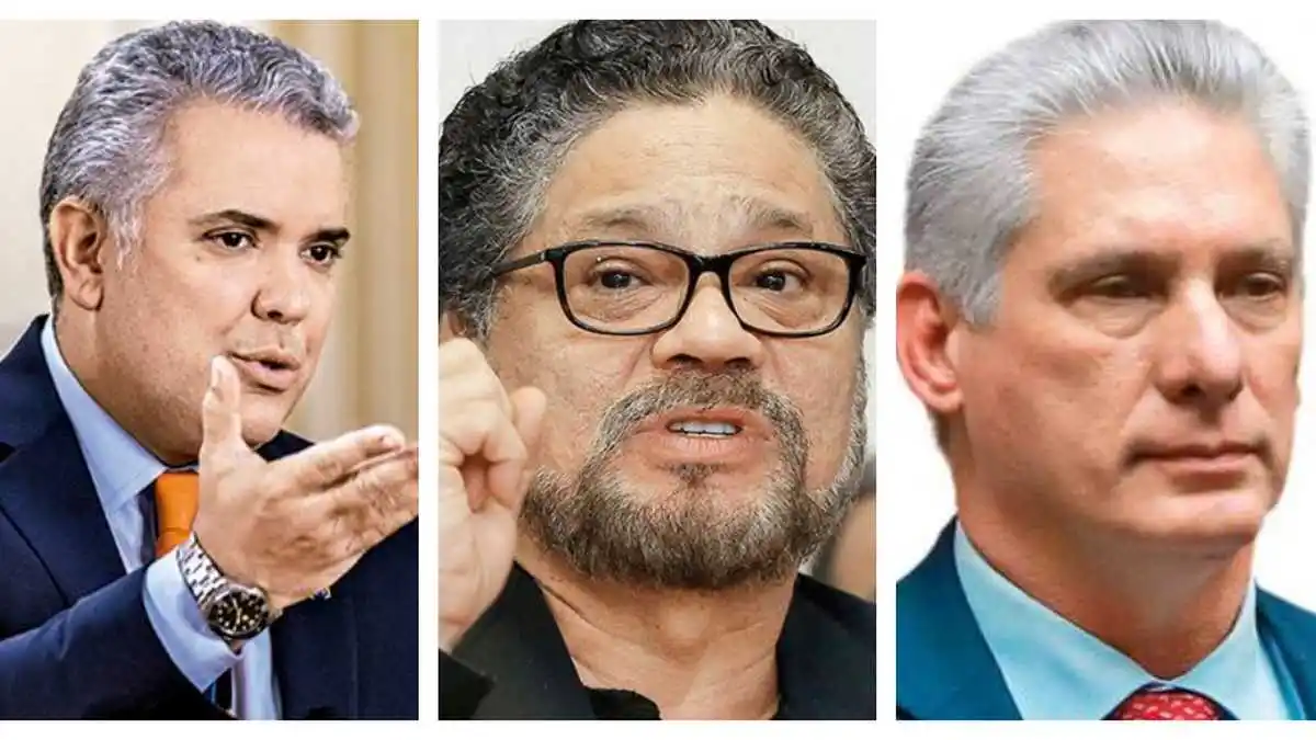 La ADVERTENCIA de Iván Duque a Cuba si esconde a alias Iván Márquez