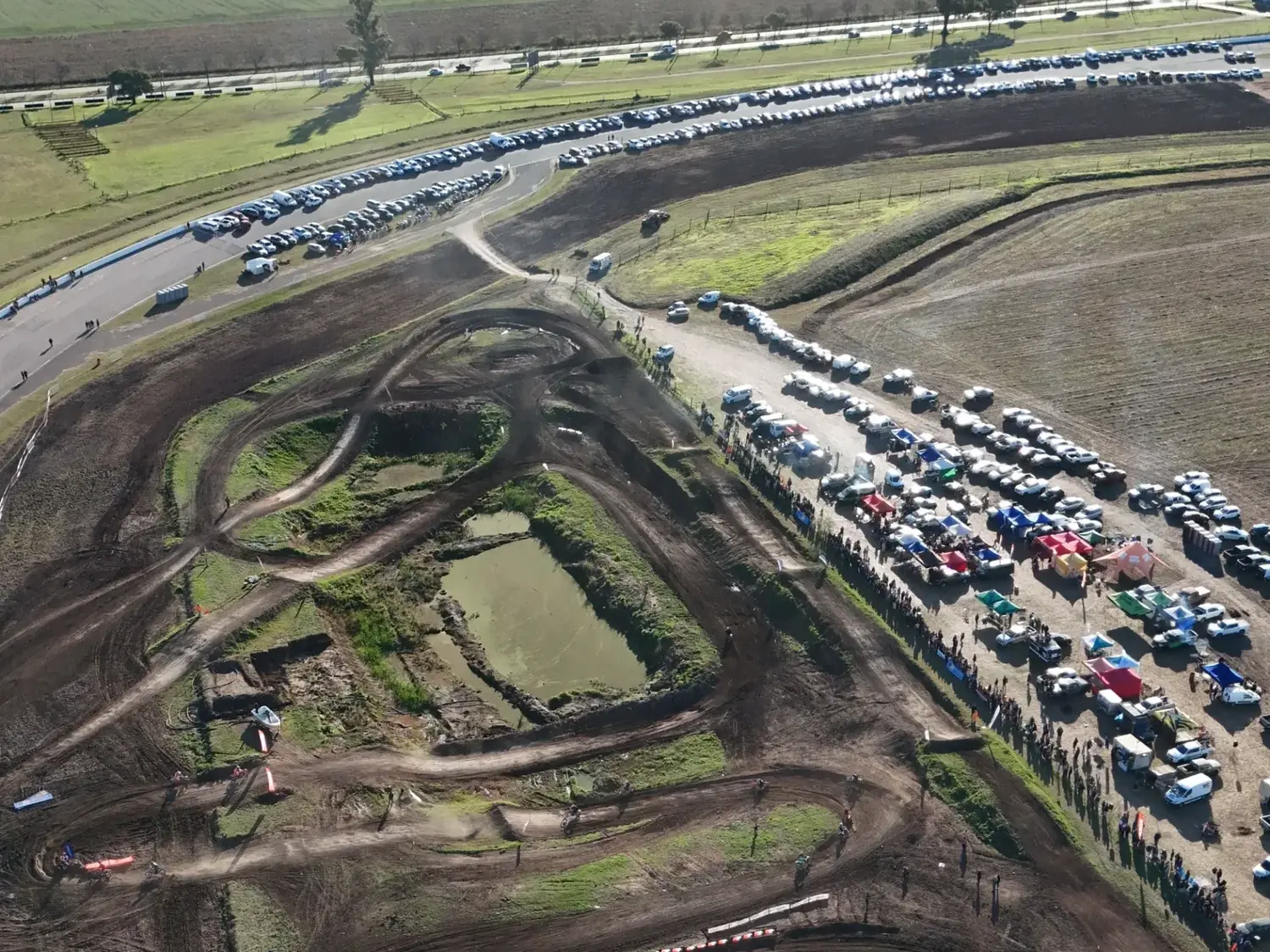 El Autódromo Ciudad de Rafaela recibió la 3°fecha del Campeonato Santafesino de Motocross. Foto:AR