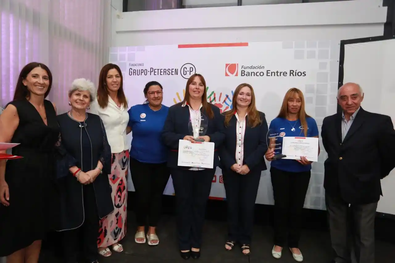 La Fundación Banco Entre Ríos otorgó la Distinción al Compromiso Social 2019