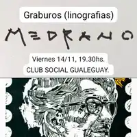 Club Social presenta el viernes  la muestra de grabados 
del artista plástico Néstor Medrano