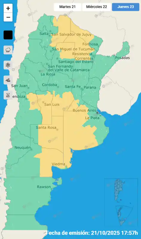 smn alertas