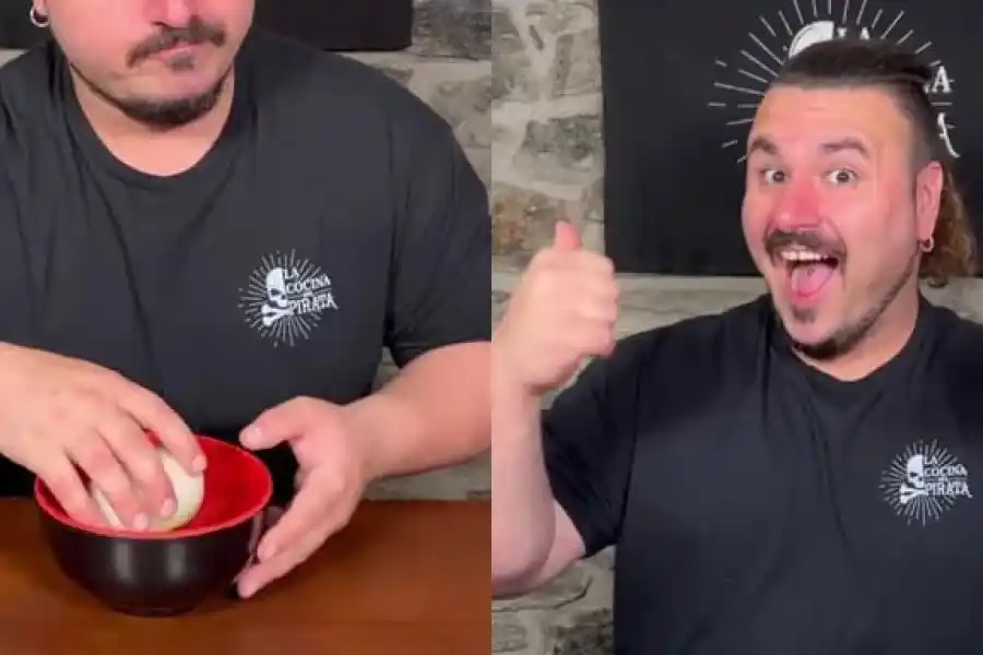 Mostró el truco definitivo para que las cebollas no te hagan llorar al cortarlas y se volvió viral