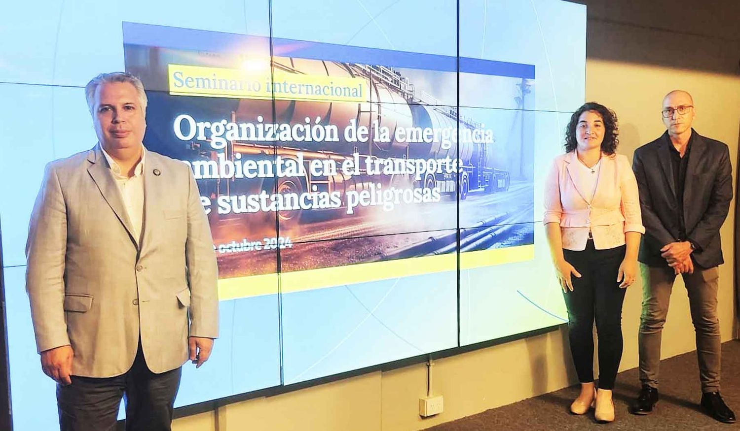 Entre Ríos participó en un Seminario Internacional sobre el transporte de sustancias peligrosas