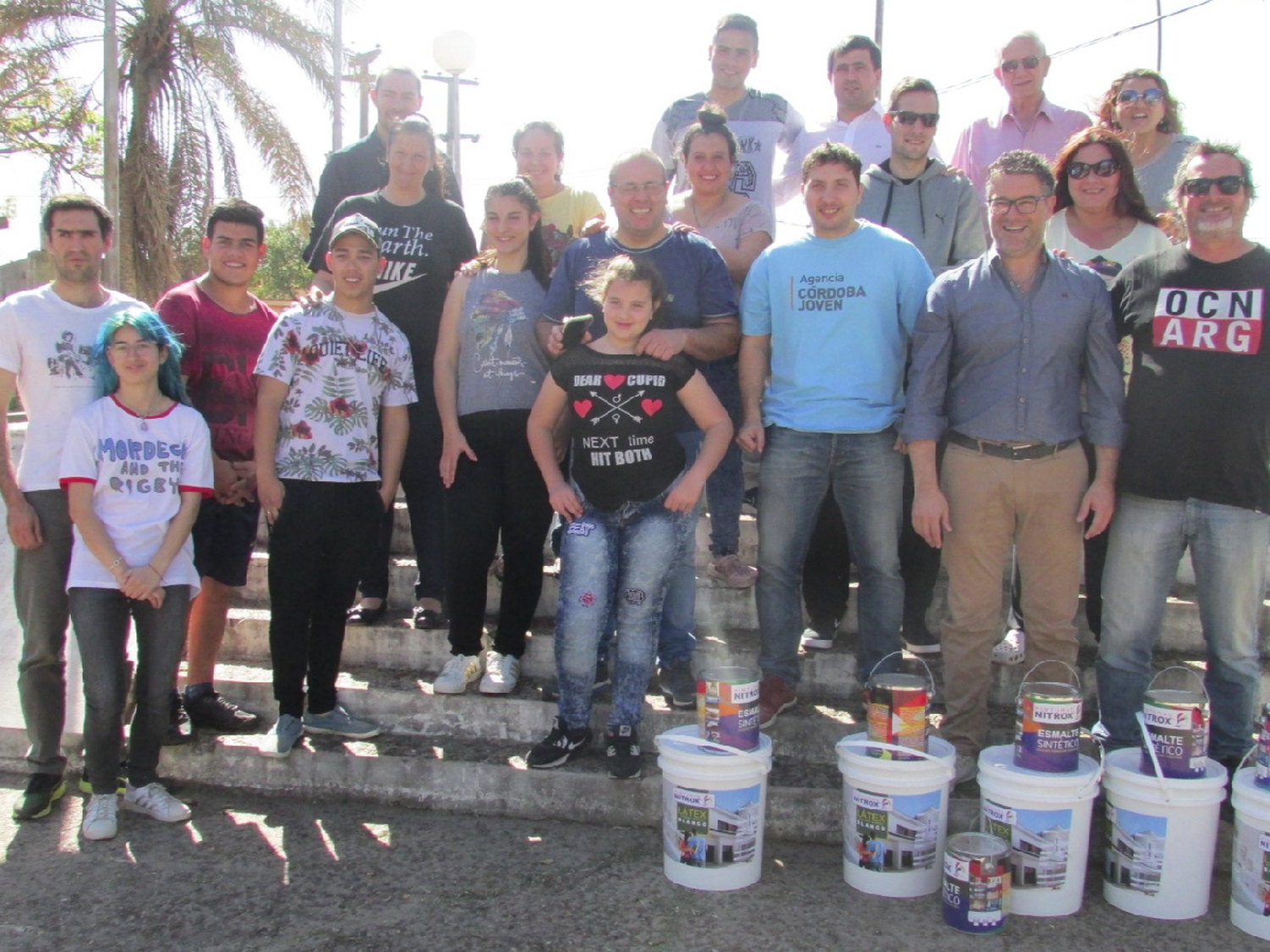 Jóvenes de Freyre remodelarán la plazoleta Paseo del Centenario   