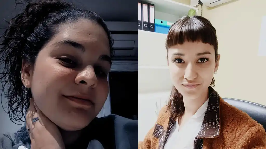 Milagros Cotella y María Luz Arriba cedepor la francia