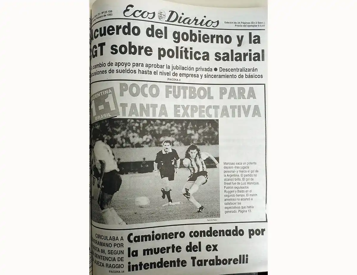 Viernes 19 de febrero de 1993
