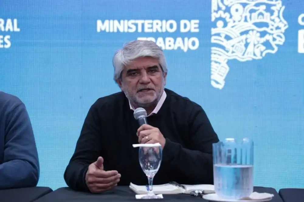 Walter Correa, a cargo del Ministerio de Trabajo bonaerense.