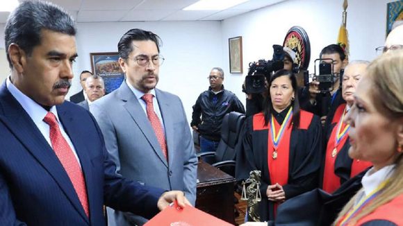 FINALIZAN  COMPARECENCIAS ante el TSJ: Maduro acude al máximo juzgado a presentar sus pruebas