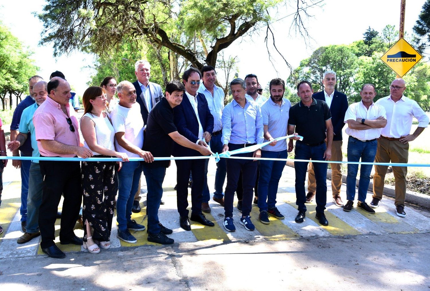 Se inauguró la última etapa de pavimentación en Primeros Colonizadores