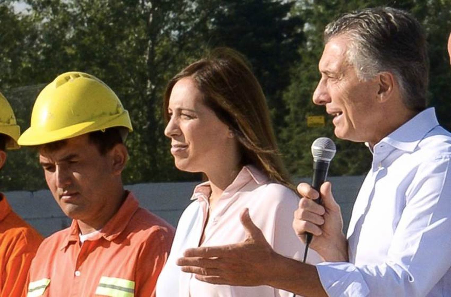Macri inauguró una obra y le dedicó un curioso "elogio" a Vidal
