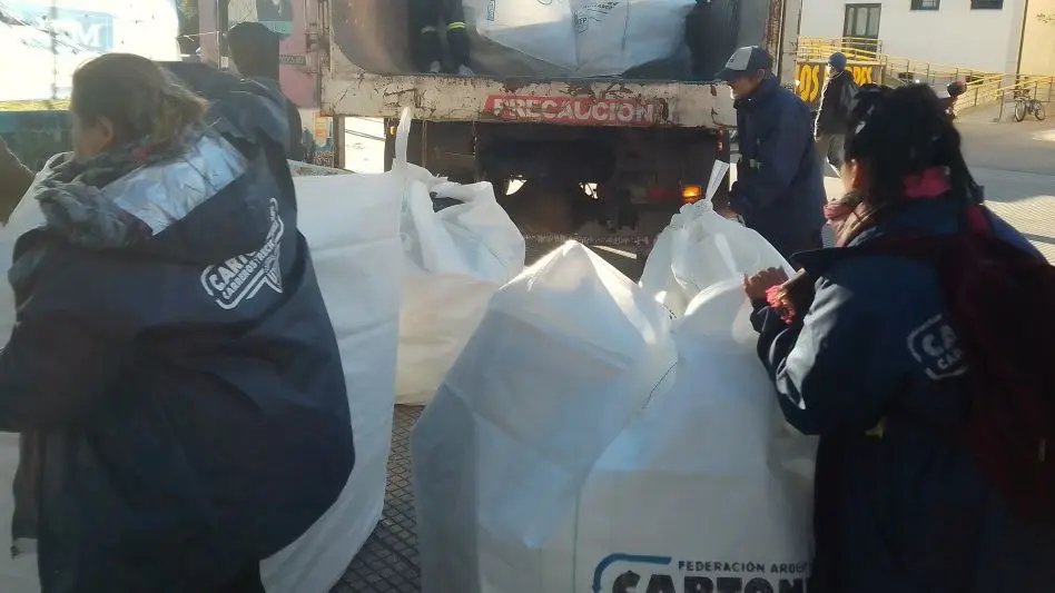 Los recuperadores urbanos inauguraron un nuevo centro de reciclado