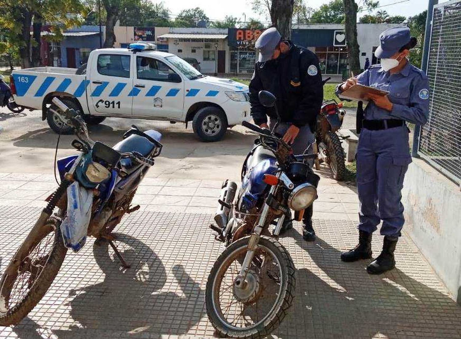 Operativos de seguridad vial y ciudadana en Villa General Güemes