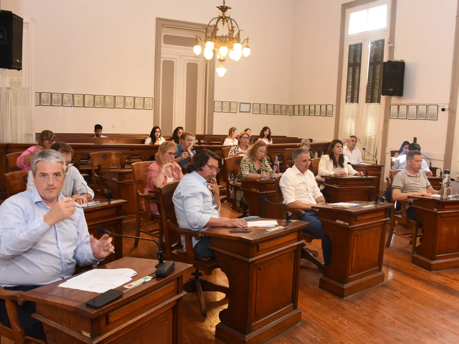 La nueva composición del Concejo Deliberante debutó con una sesión exprés que se extendió por media hora.