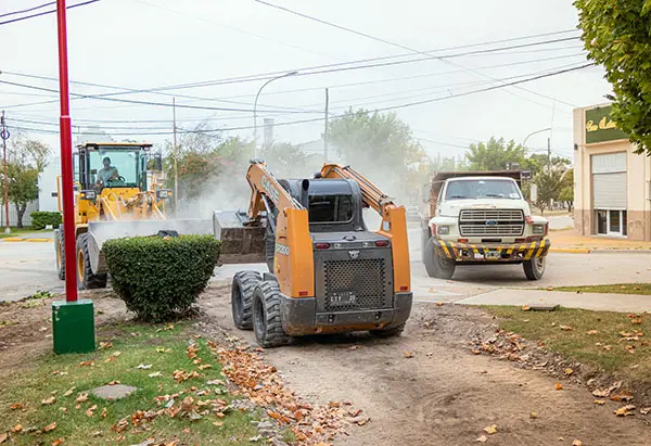 Obras en la Plaza América